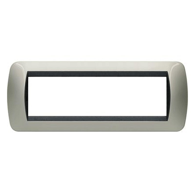 Living int - placca 3M\4M\7M titanio chiaro TICL4803TC Living int - placca 3M\4M\7M titanio chiaro TICL4803TC